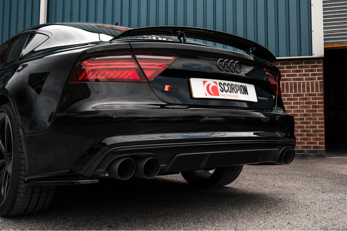 Scorpion Exhausts Half System - Audi S7 C7 4.0 TFSI Biturbo Quattro 2012-2018