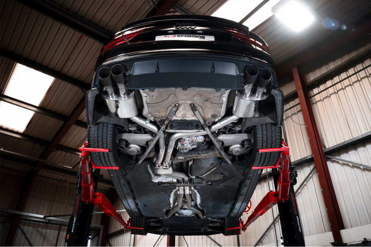Scorpion Exhausts Half System - Audi S7 C7 4.0 TFSI Biturbo Quattro 2012-2018
