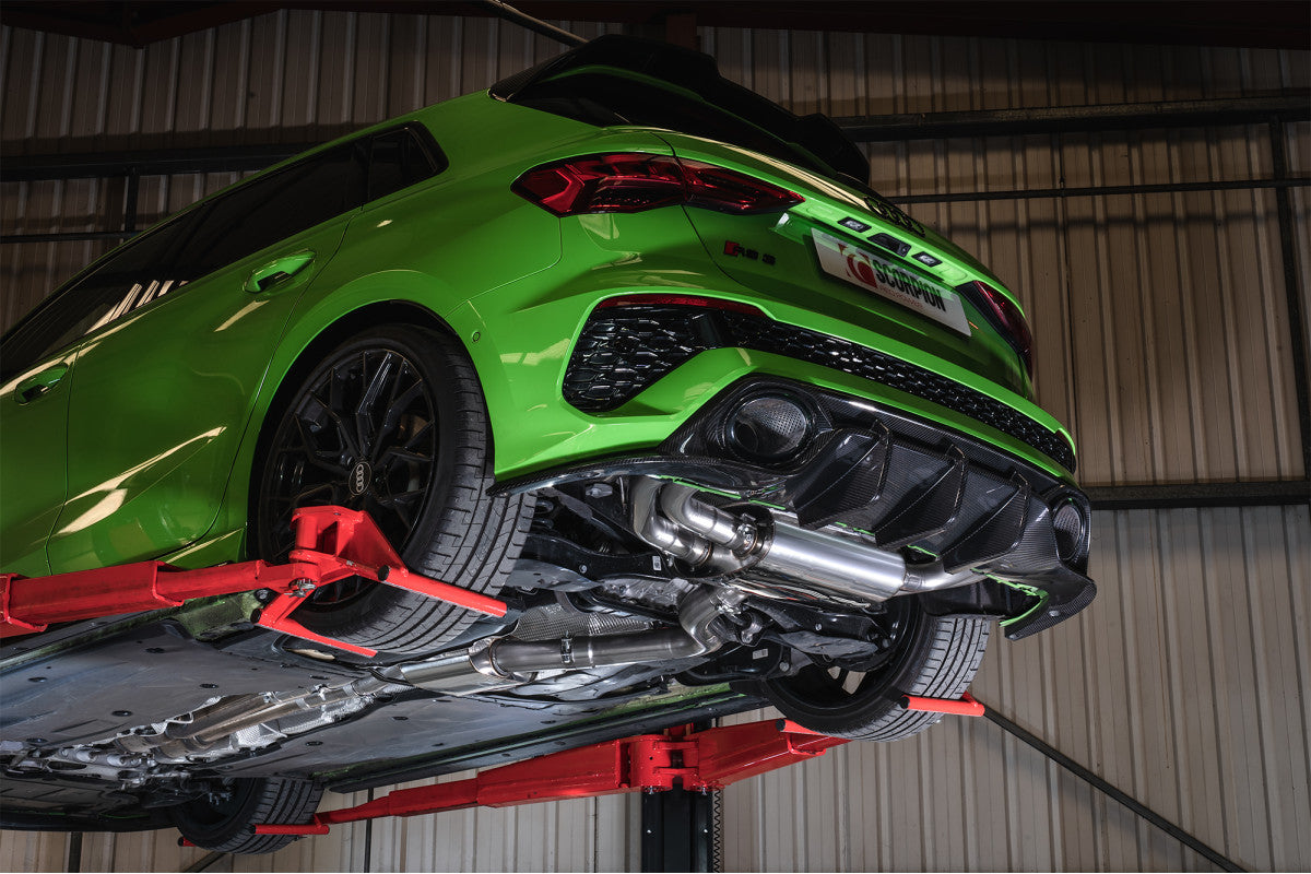 Scorpion Exhausts GPF-Back - Audi RS3 8Y Sportback 21-Current GPF Model 2021-2025