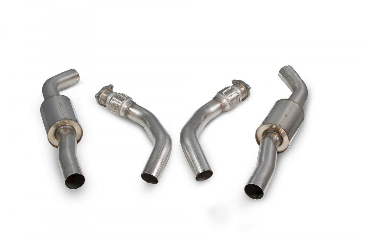 Scorpion Exhausts Front Pipes - Audi S4 3.0 TSFI V6 Quattro Saloon Incl. Sedan & Avant B8 / B8.5 09-16 2009-2016