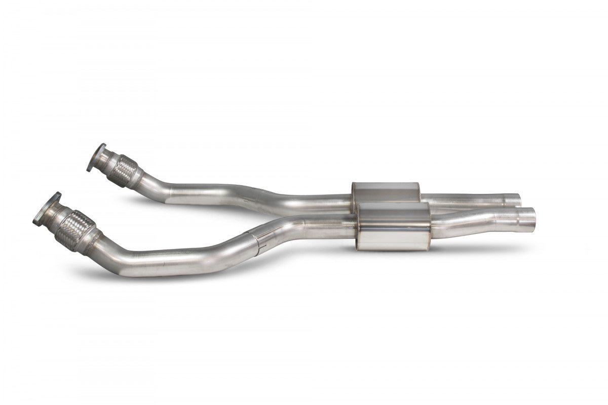 Scorpion Exhausts Front Pipes - Audi S4 3.0 TSFI V6 Quattro Saloon Incl. Sedan & Avant B8 / B8.5 09-16 2009-2016
