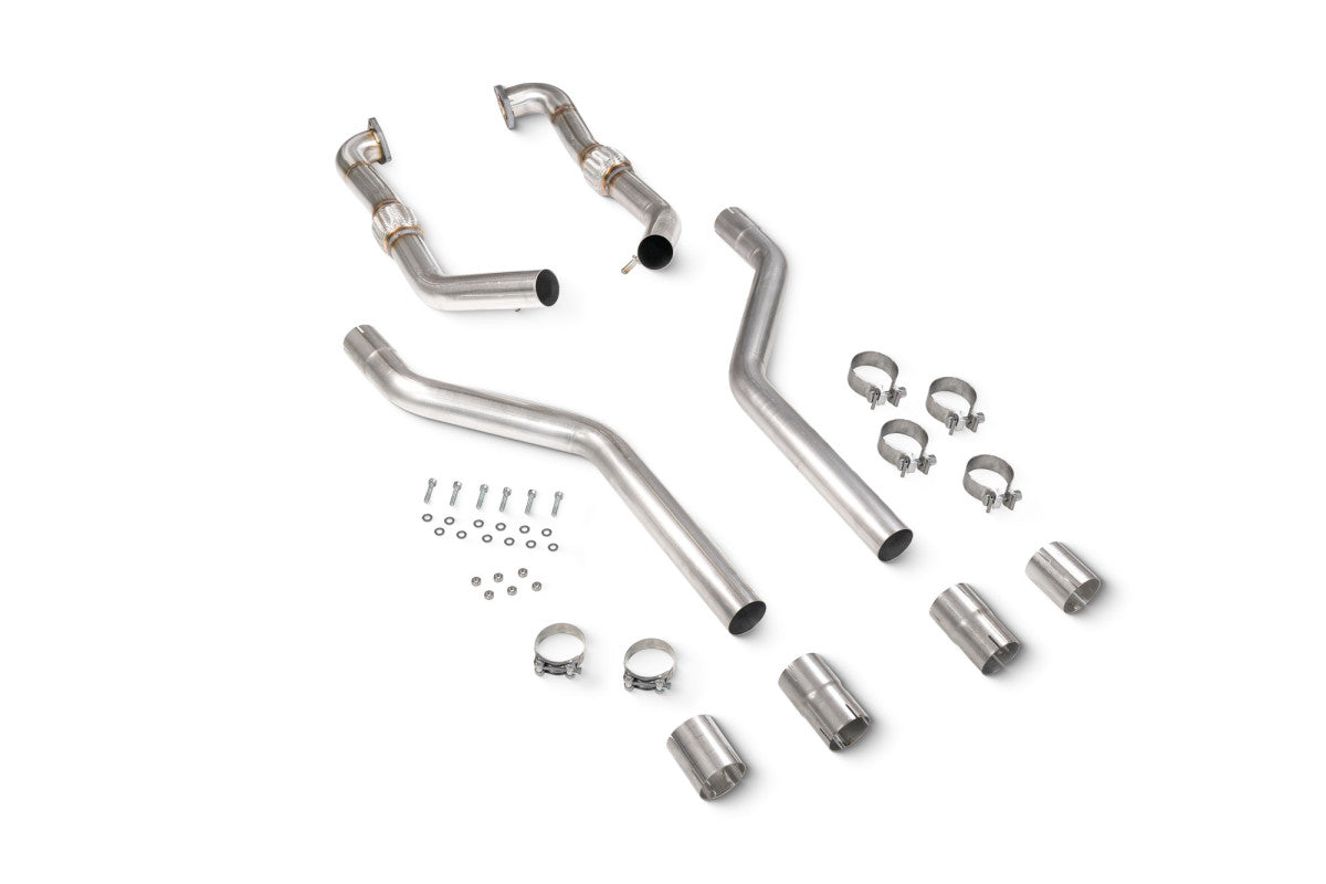 Scorpion Exhausts Front Pipes - Audi S4 B9 Quattro Avant Incl. Saloon & Sedan Non-Sports Diff & Non-GPF Model 2017-2019