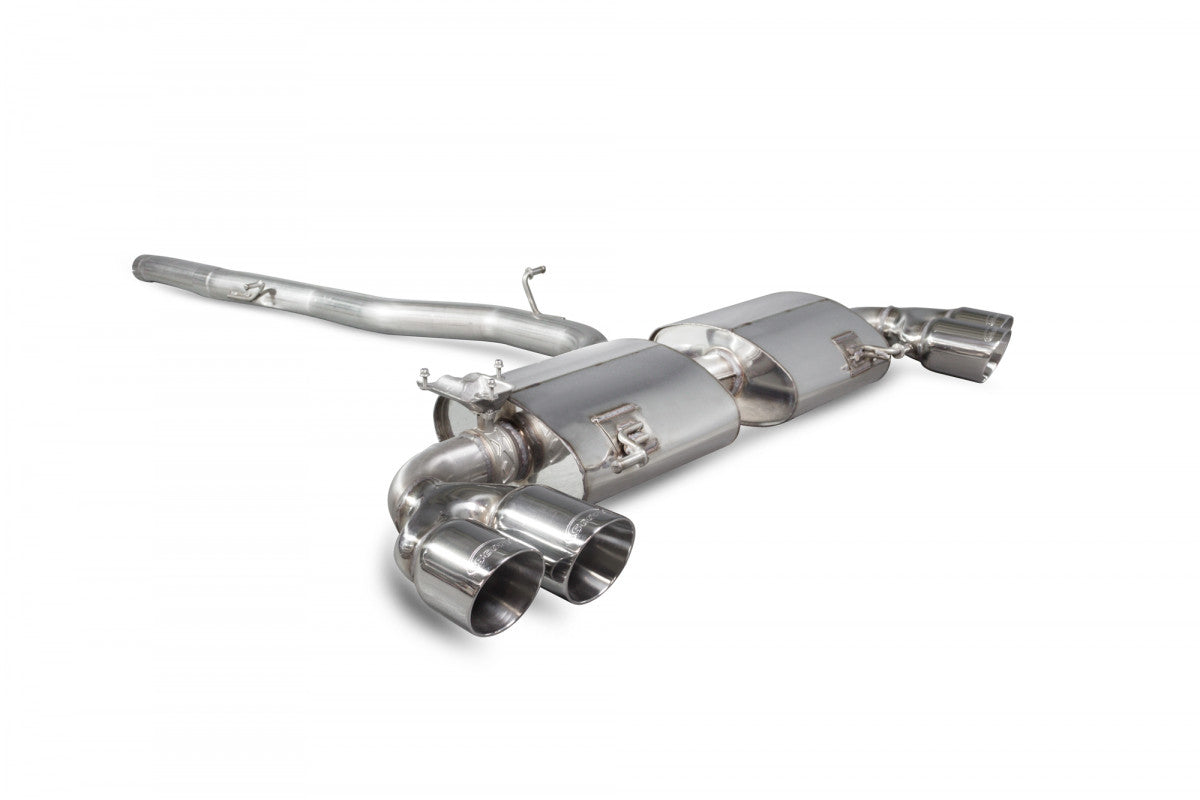 Scorpion Exhausts Cat-Back - Audi S1 2.0 TFSi Quattro Non GPF Model 2014-2018