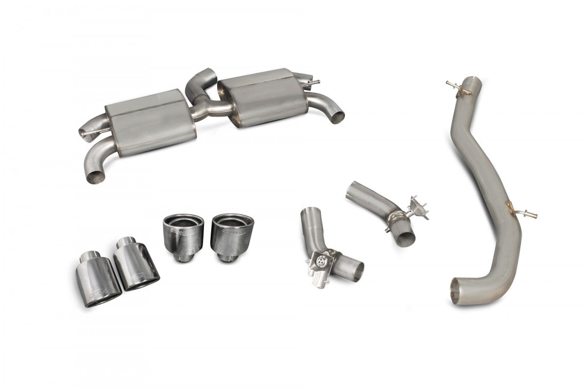 Scorpion Exhausts Cat-Back - Audi TT S MK3 Coupe Non-GPF Model 2014-2019