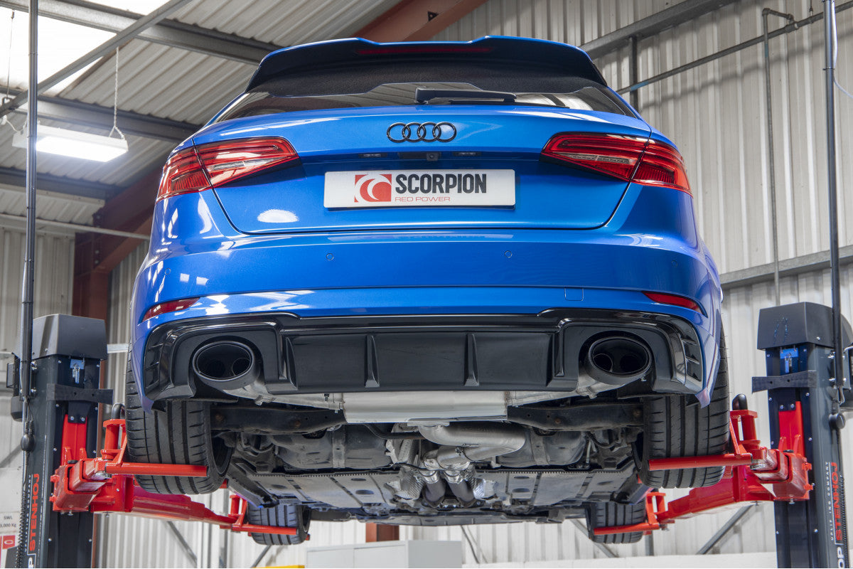 Scorpion Exhausts Cat/GPF-Back - Audi RS3 8V Sportback 19-20 Facelift GPF Model 2019-2020