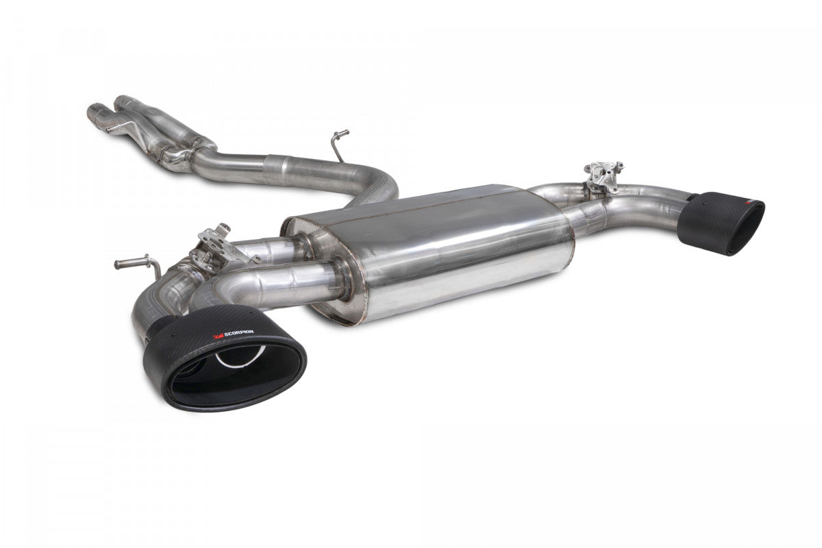 Scorpion Exhausts Cat/GPF-Back - Audi TT RS MK3 Non GPF Model 2017-2018