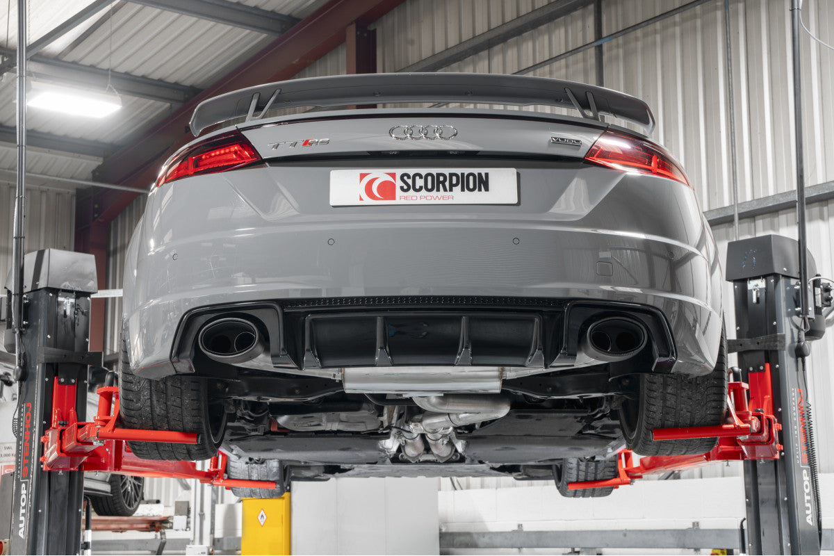 Scorpion Exhausts Cat/GPF-Back - Audi TT RS MK3 GPF Model 2019-2024