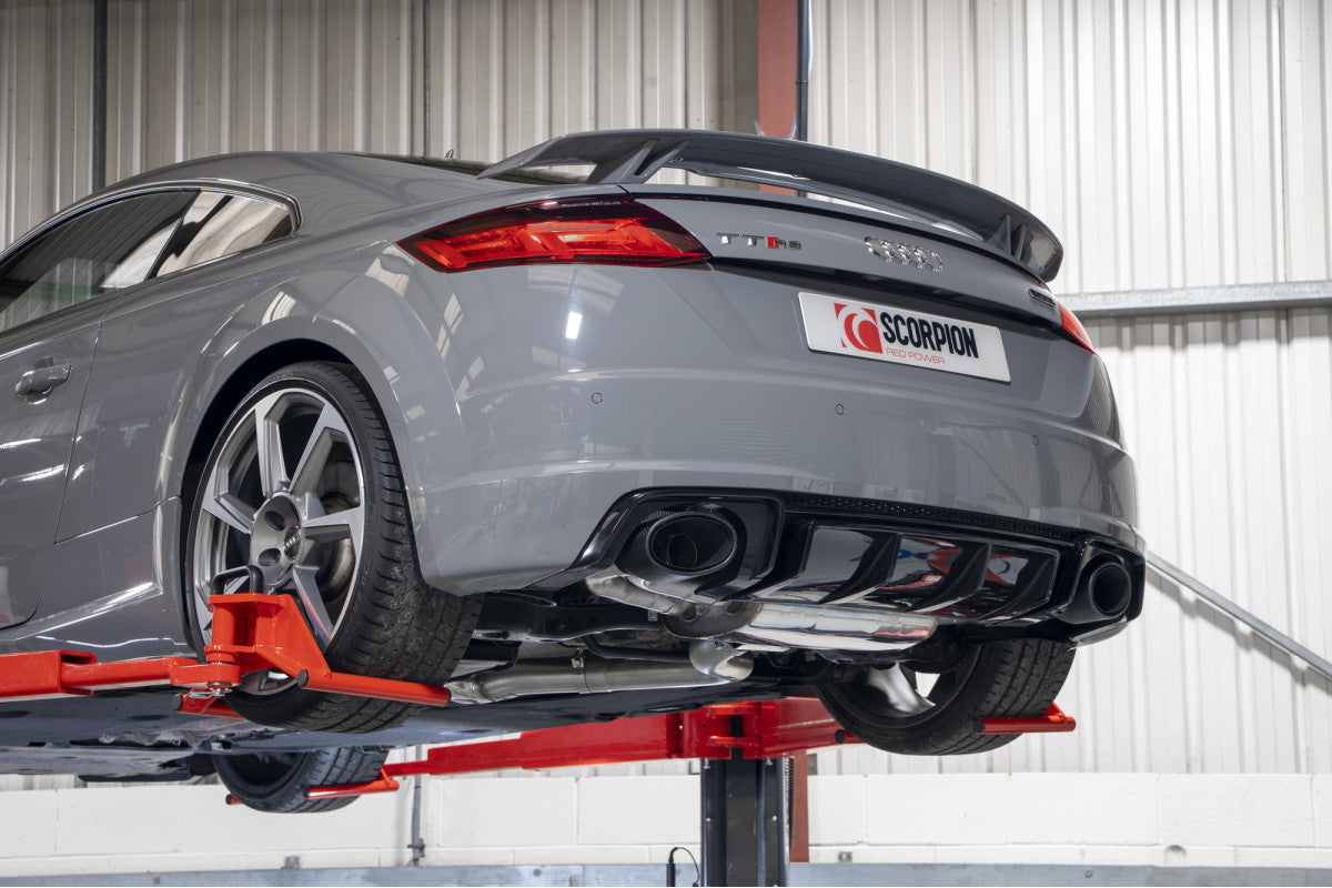 Scorpion Exhausts Cat/GPF-Back - Audi TT RS MK3 Non GPF Model 2017-2018
