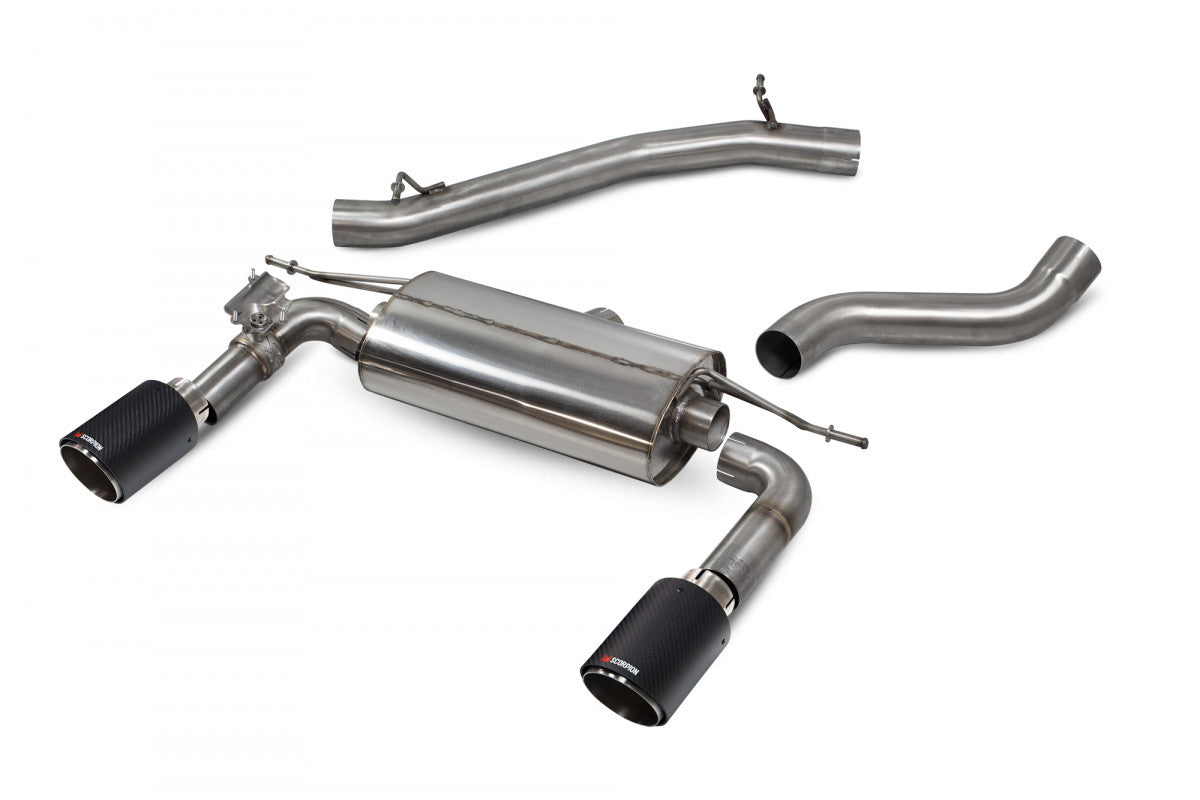 Scorpion Exhausts Cat-Back - Audi TT MK3 2.0TFSi Quattro Non-GPF Model 2014-2019