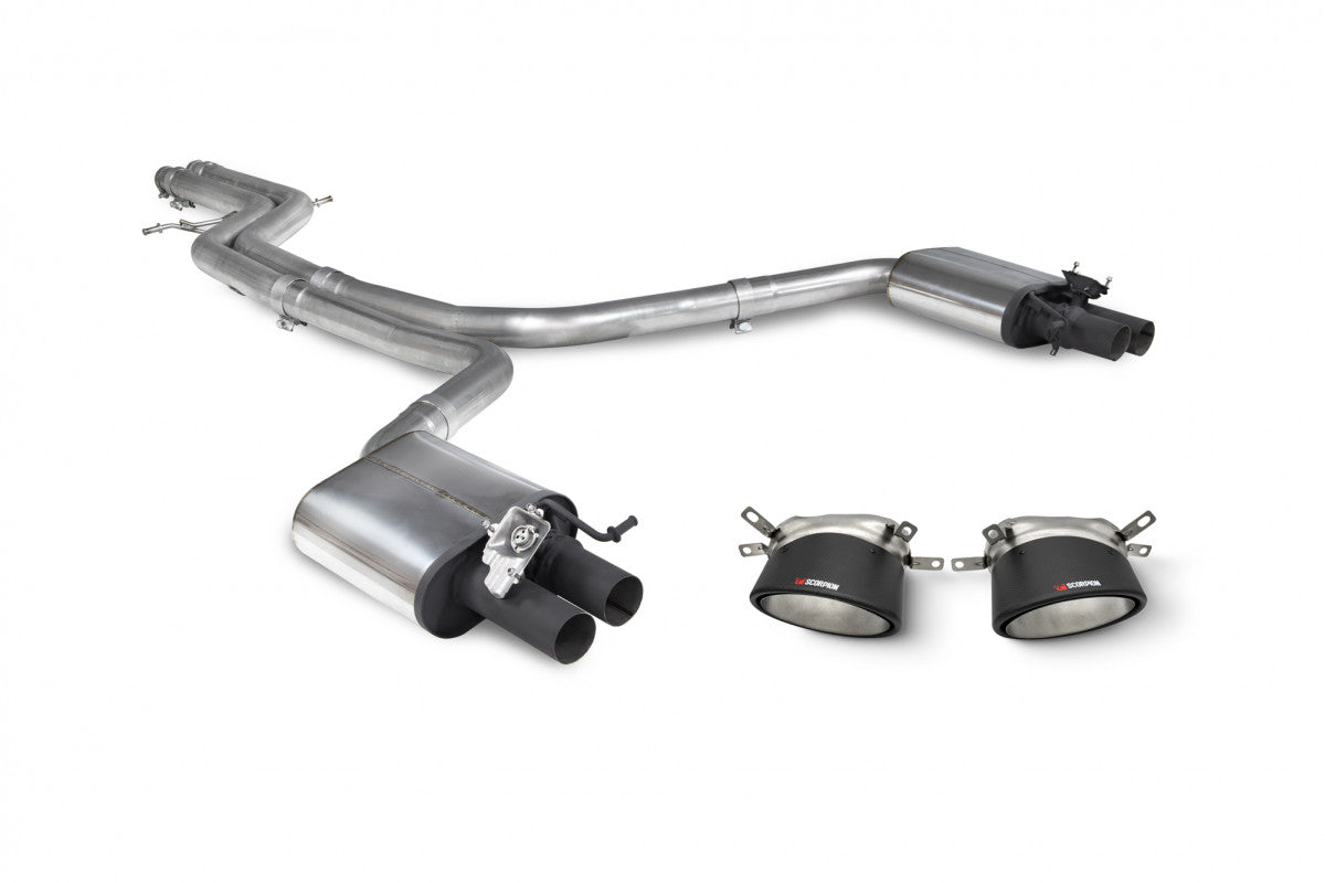 Scorpion Exhausts Half System - Audi RS6 C7 4.0 TFSI Biturbo Quattro 2013-2018