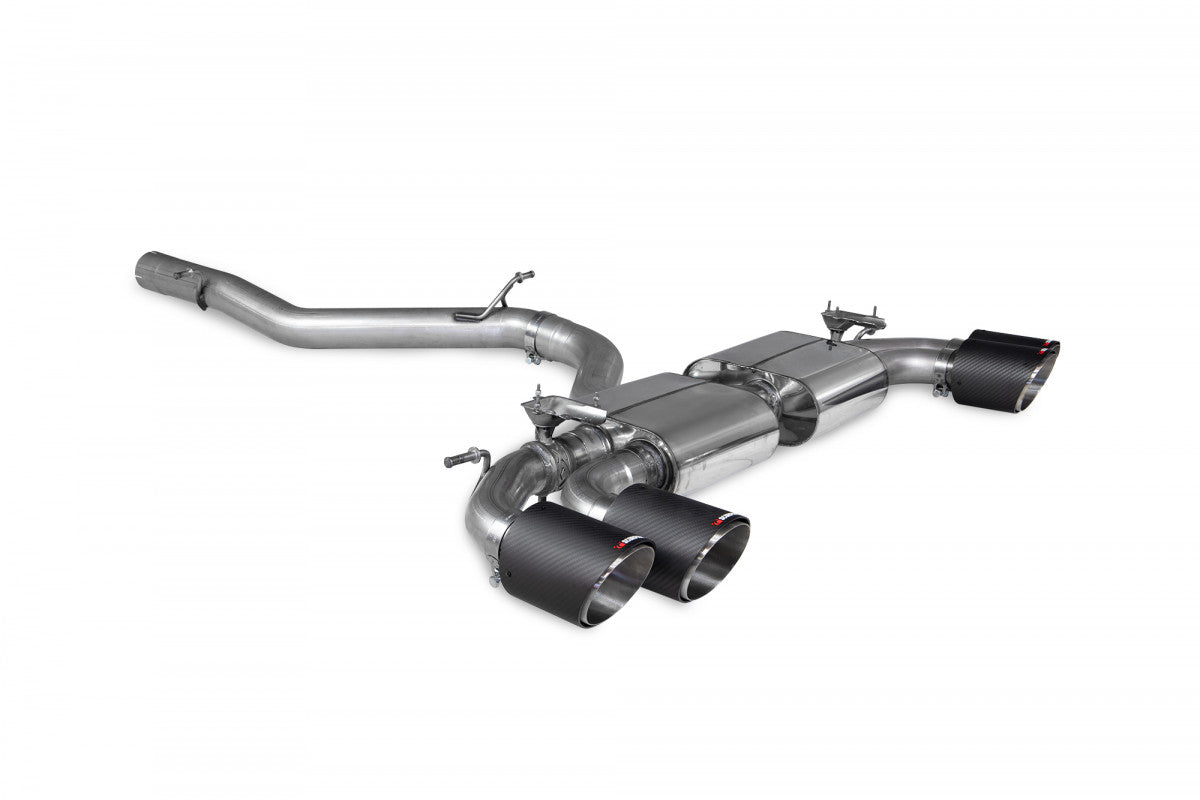 Scorpion Exhausts Cat/GPF-Back - Audi S3 2.0TFSi 8Y Quattro (Sportback) GPF Model 2020-2025