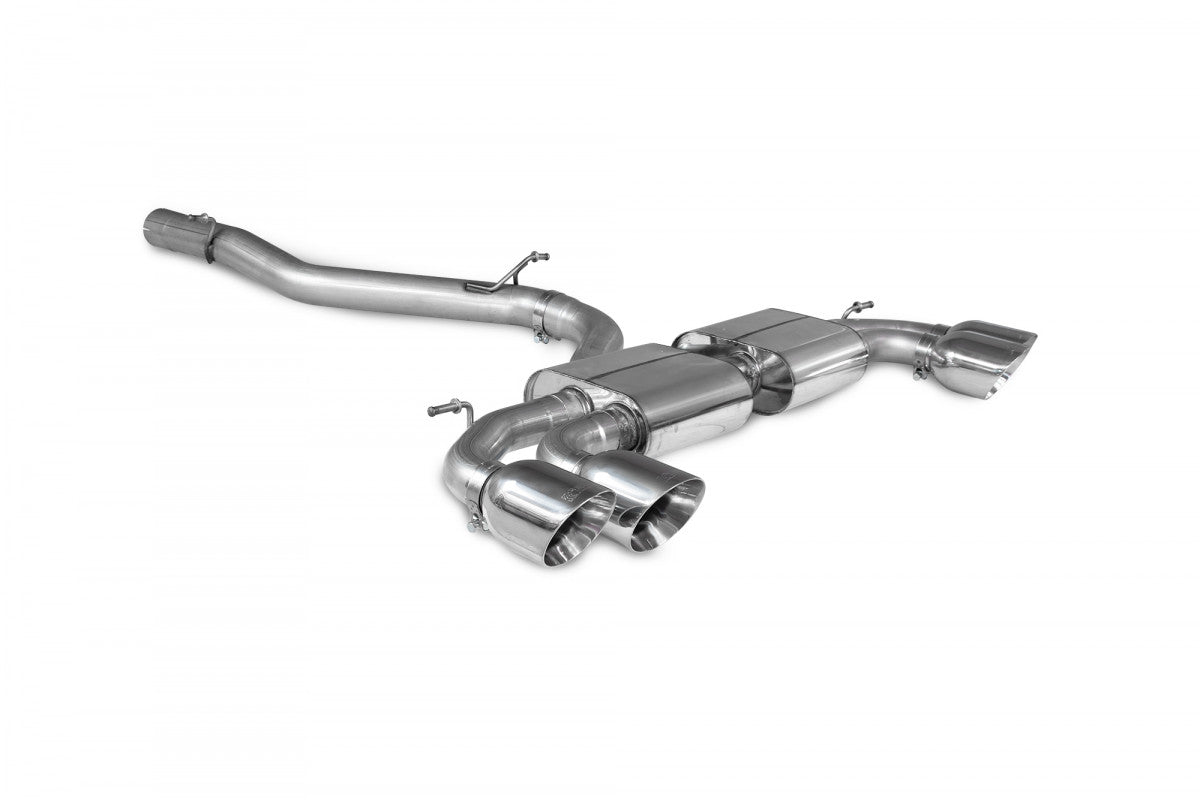 Scorpion Exhausts Cat/GPF-Back - Audi S3 2.0TFSI 8Y Quattro (Sportback) ROW 2020-2025