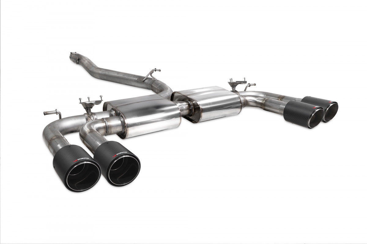 Scorpion Exhausts Cat/GPF-Back - Audi S3 2.0T 8V (Saloon) Facelift Non-GPF Model 2016-2018