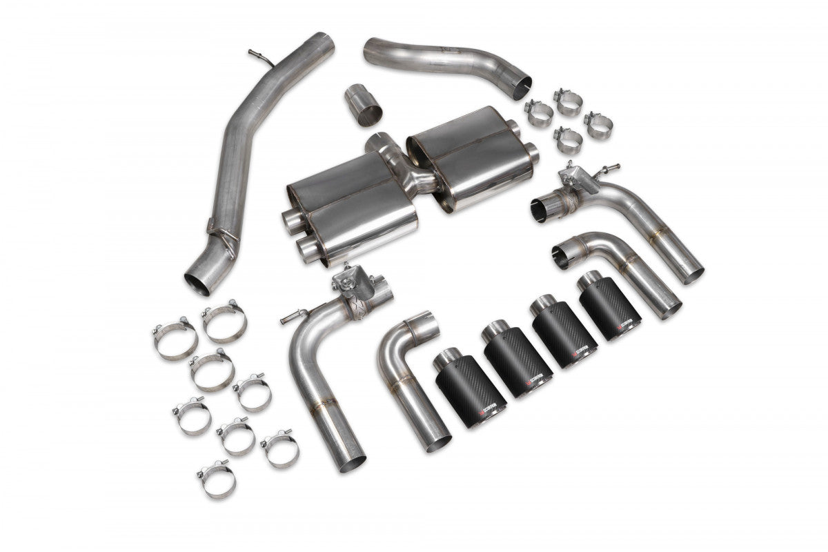 Scorpion Exhausts Cat/GPF-Back - Audi S3 2.0T 8V (Saloon) Facelift GPF Model 2019-2020