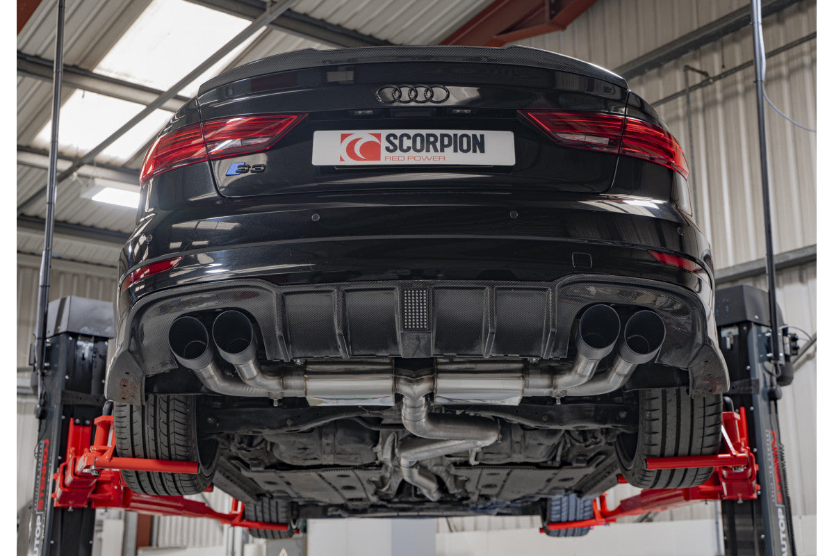 Scorpion Exhausts Cat/GPF-Back - Audi S3 2.0T 8V (Saloon) PFL 2013-2016