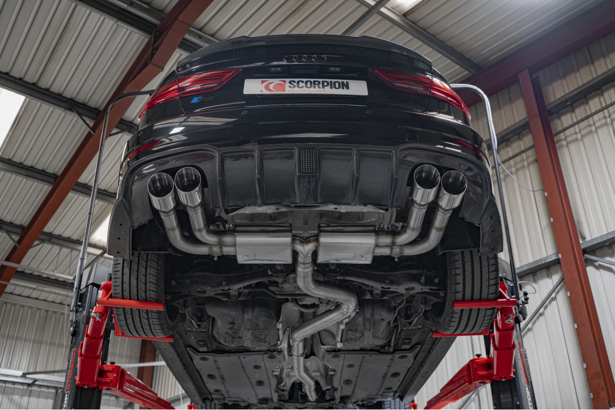 Scorpion Exhausts Cat/GPF-Back - Audi S3 2.0T 8V (Saloon) Facelift Non-GPF Model 2016-2018