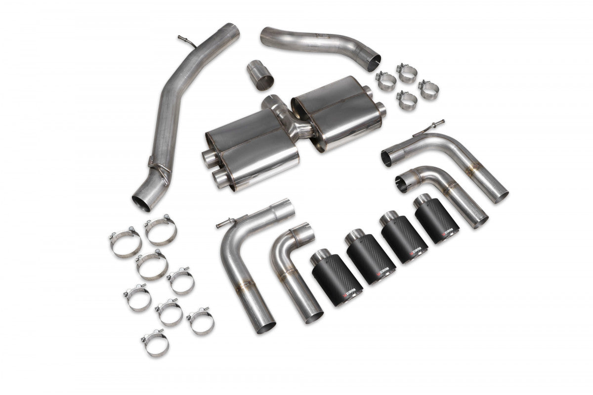 Scorpion Exhausts Cat/GPF-Back - Audi S3 2.0T 8V (Saloon) PFL 2013-2016