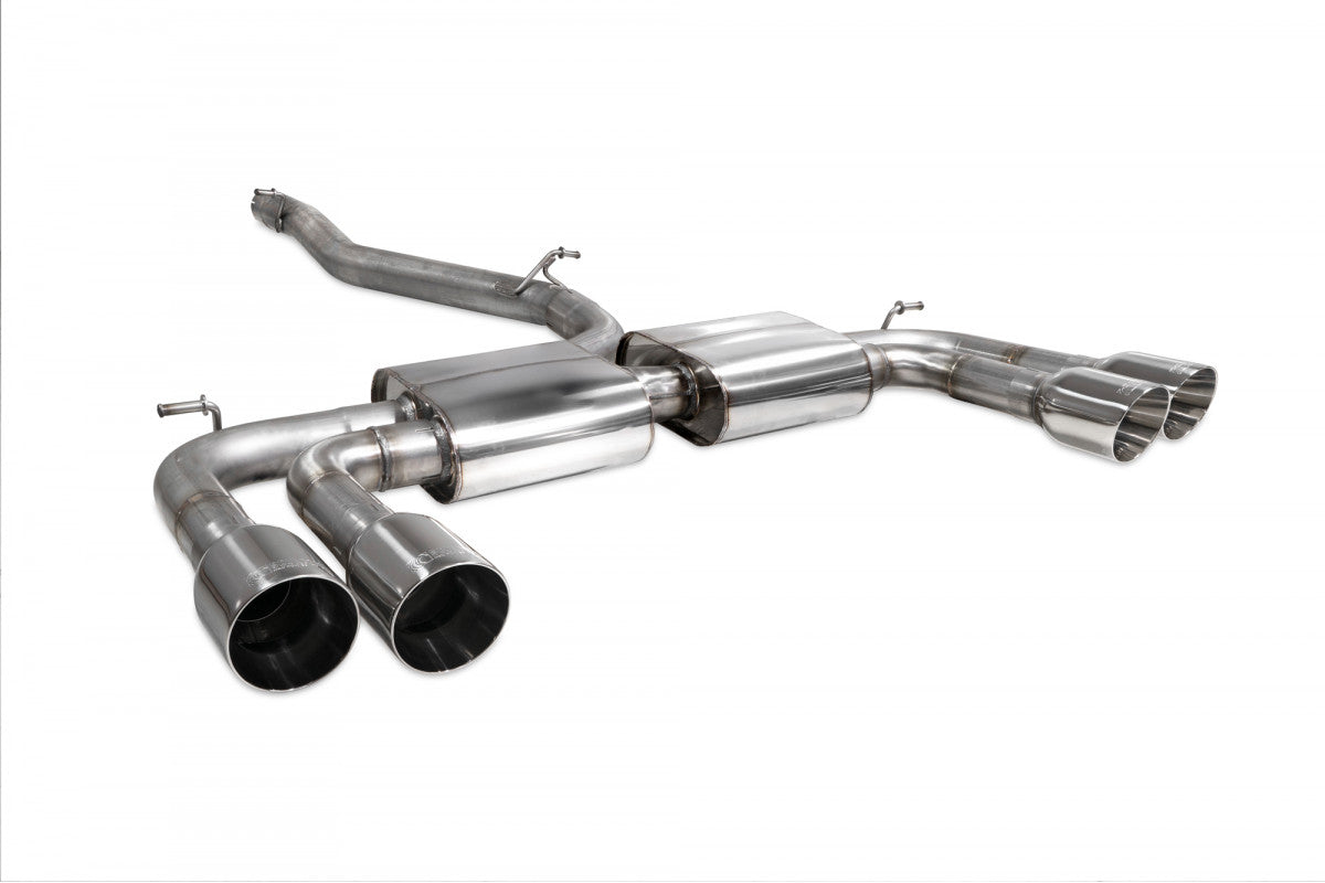 Scorpion Exhausts Cat/GPF-Back - Audi S3 2.0T 8V (Saloon) PFL 2013-2016