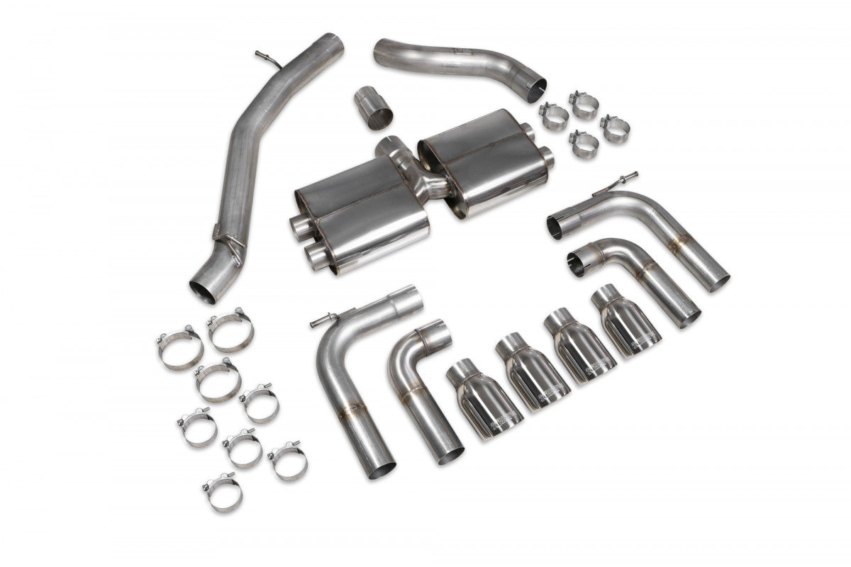 Scorpion Exhausts Cat/GPF-Back - Audi S3 2.0T 8V (Saloon) Facelift GPF Model 2019-2020