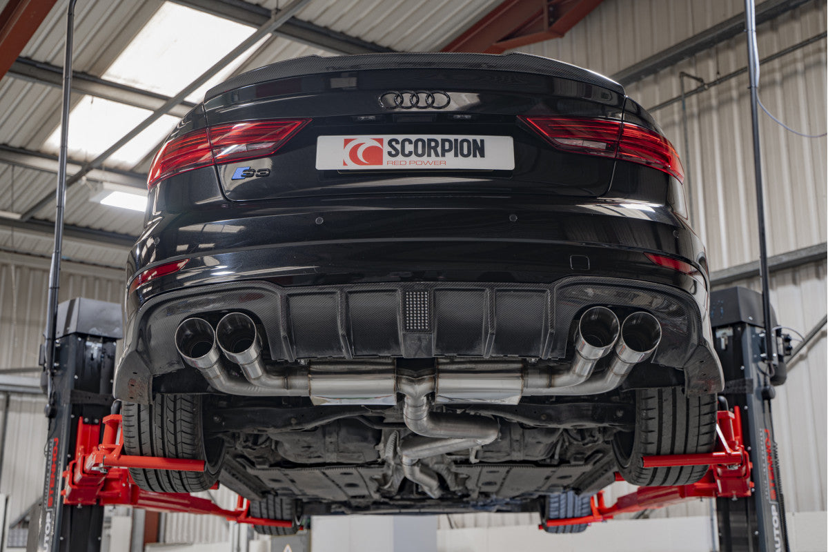 Scorpion Exhausts Cat/GPF-Back - Audi S3 2.0T 8V (Saloon) Facelift Non-GPF Model 2016-2018