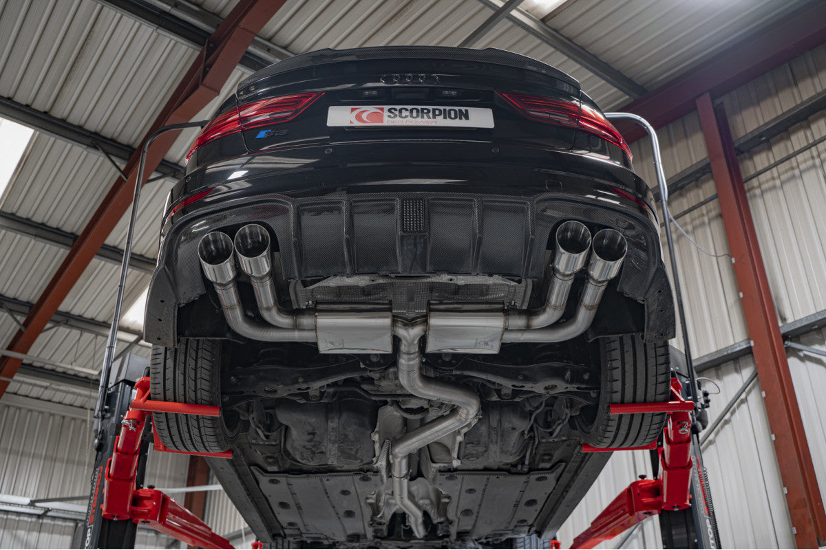 Scorpion Exhausts Cat/GPF-Back - Audi S3 2.0T 8V (Saloon) PFL 2013-2016