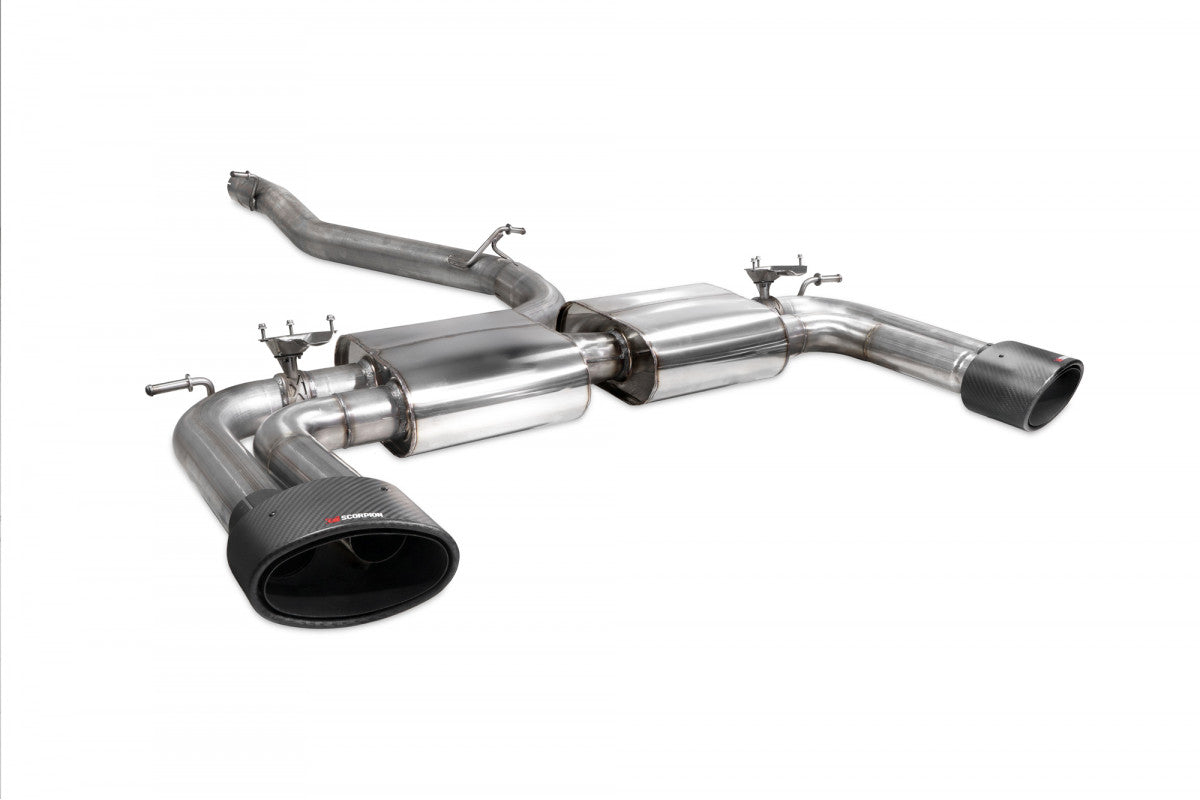 Scorpion Exhausts Cat/GPF-Back - Audi S3 2.0T 8V (Saloon) Facelift GPF Model 2019-2020