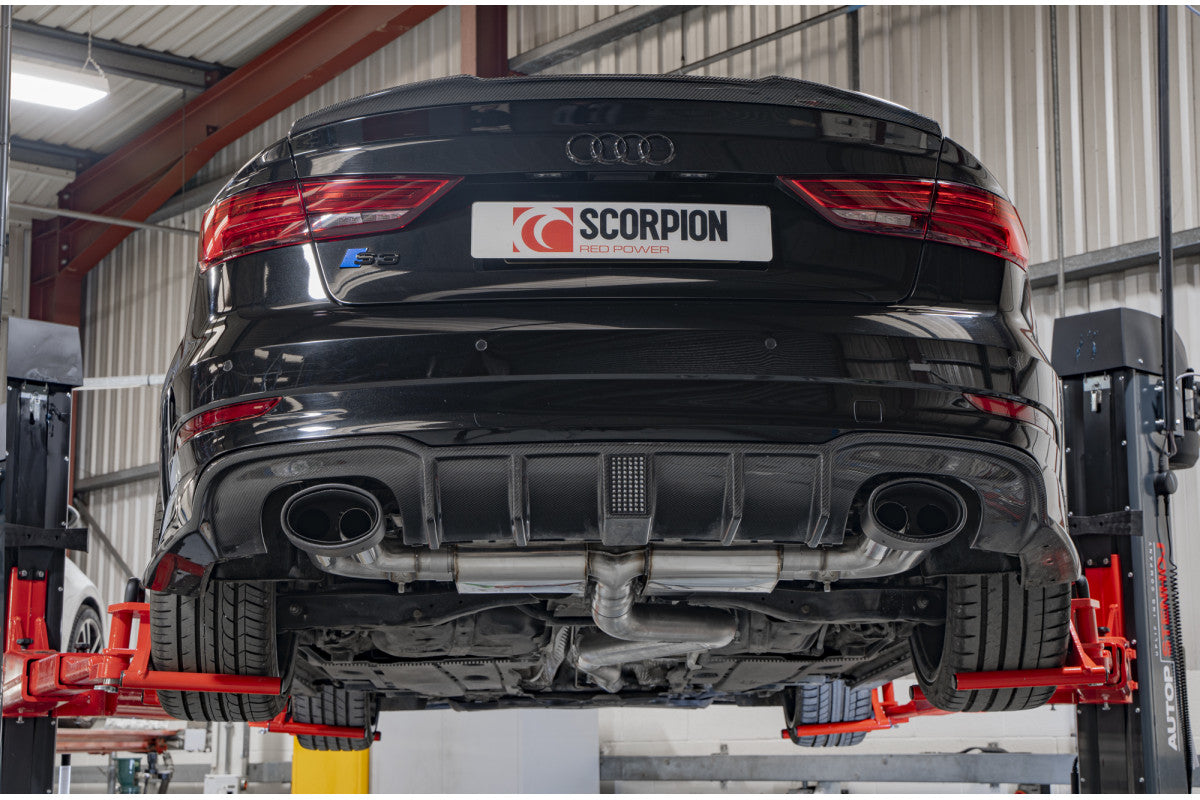 Scorpion Exhausts Cat/GPF-Back - Audi S3 2.0T 8V (Saloon) PFL 2013-2016