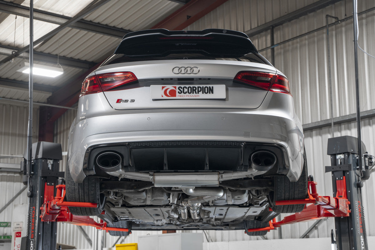 Scorpion Exhausts Cat-Back - Audi RS3 8V Sportback 15-17 PFL 2015-2017