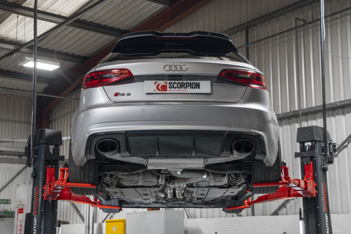 Scorpion Exhausts Cat-Back - Audi RS3 8V Sportback 15-17 PFL 2015-2017
