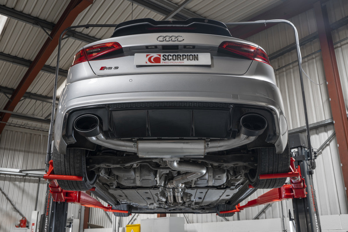 Scorpion Exhausts Cat-Back - Audi RS3 8V Sportback 15-17 PFL 2015-2017