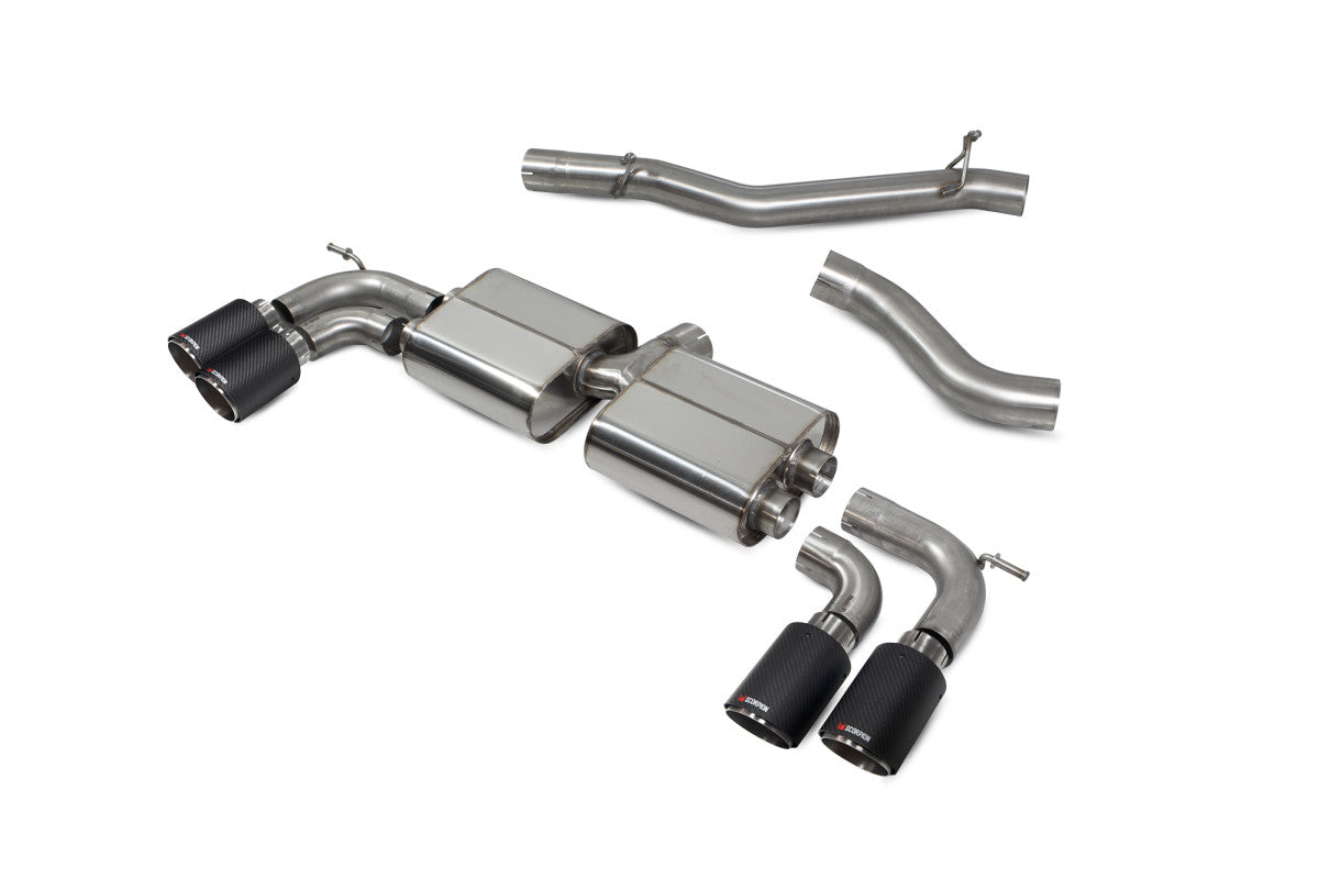 Scorpion Exhausts Cat/GPF-Back - Audi S3 2.0T 8V (3 Door & Sportback) PFL 2013-2016