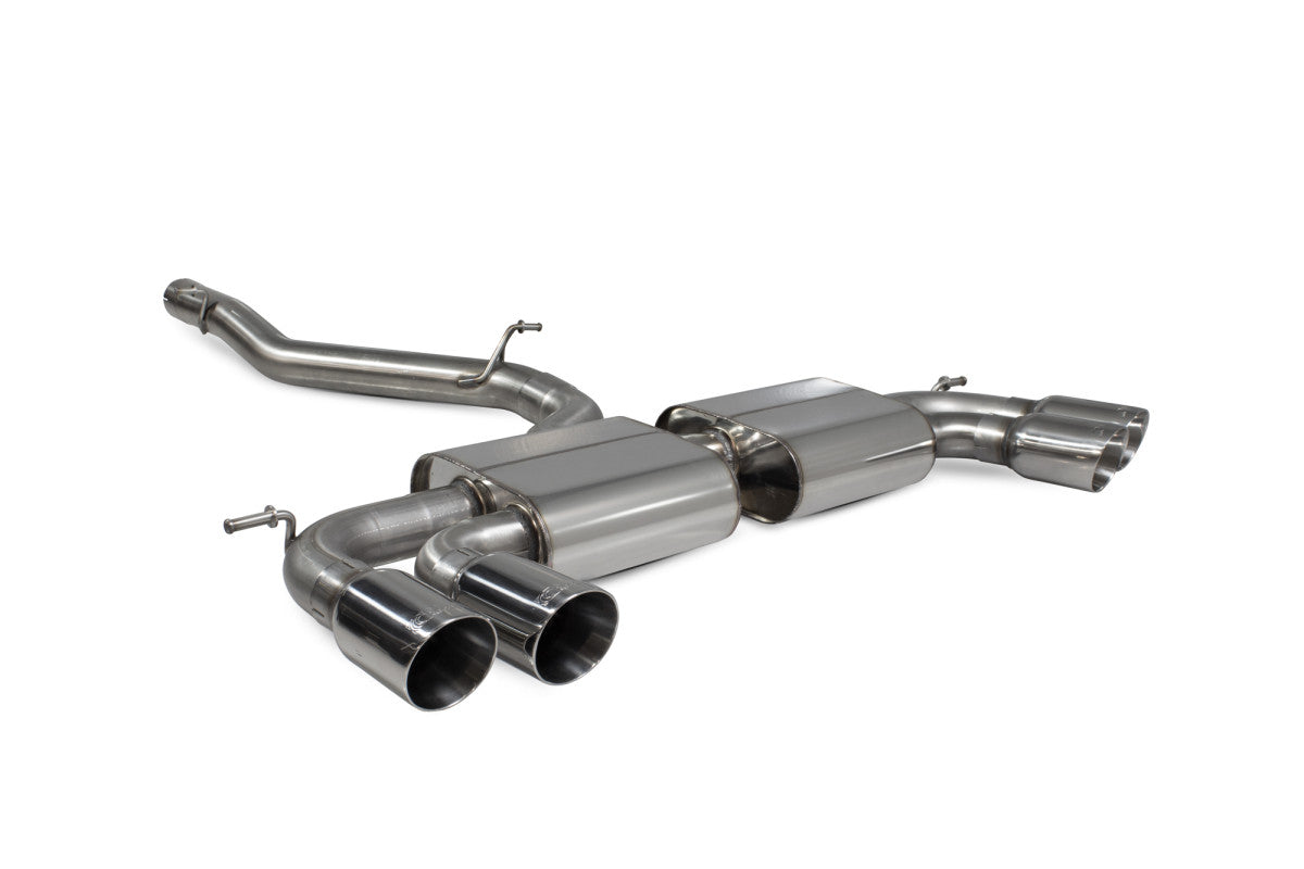Scorpion Exhausts Cat/GPF-Back - Audi S3 2.0T 8V (3 Door & Sportback) Facelift Non-GPF Model 2016-2018