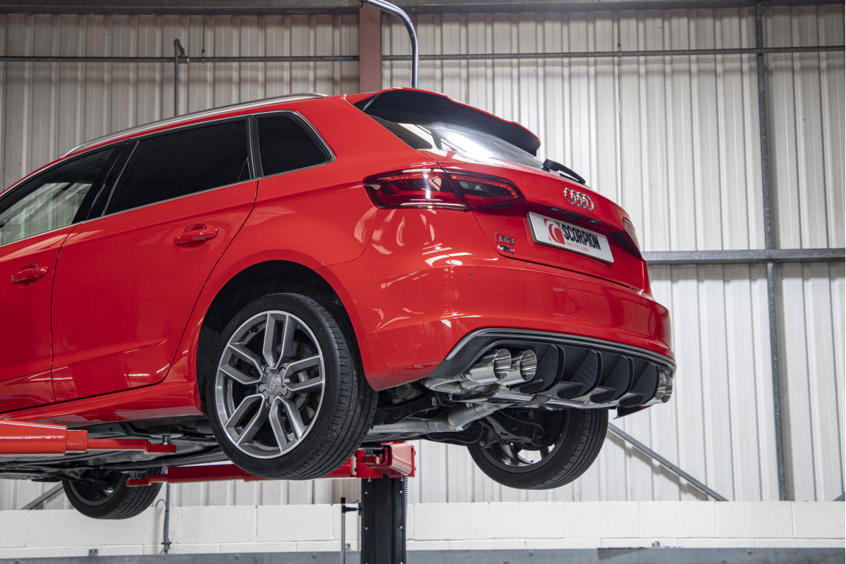 Scorpion Exhausts Cat/GPF-Back - Audi S3 2.0T 8V (3 Door & Sportback) PFL 2013-2016