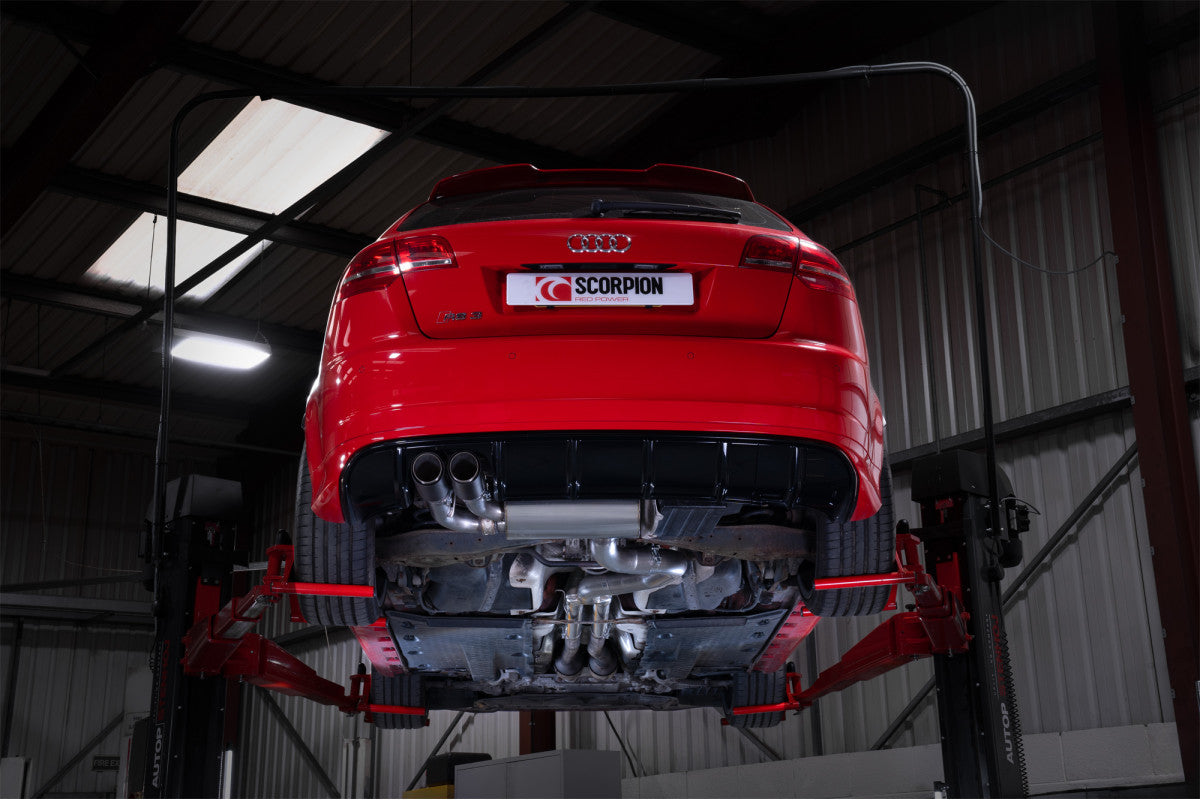 Scorpion Exhausts Cat-Back - Audi RS3 8P Sportback 11-12 2011-2012