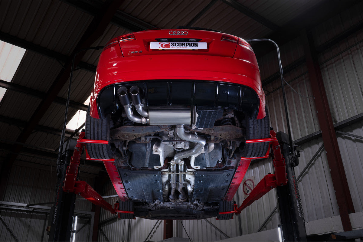 Scorpion Exhausts Cat-Back - Audi RS3 8P Sportback 11-12 2011-2012