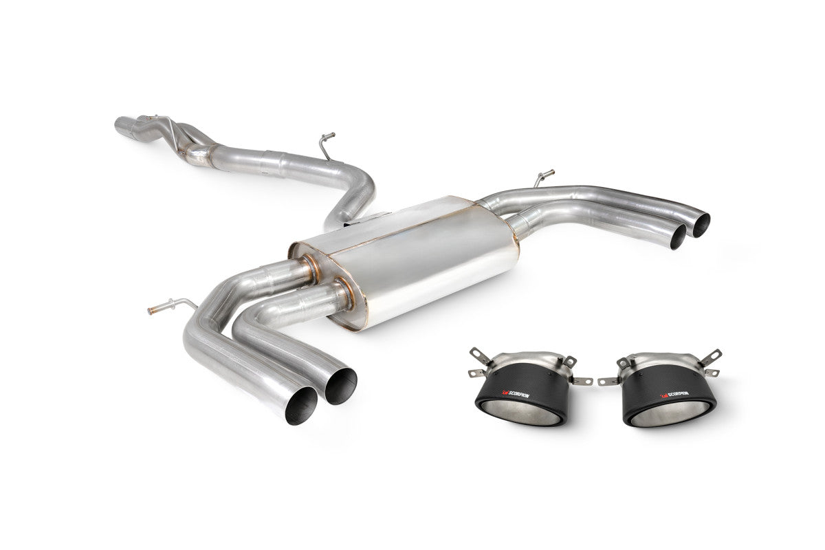 Scorpion Exhausts Cat/GPF-Back - Audi RS3 8Y Saloon / Sedan 21-Current GPF Model 2021-2025