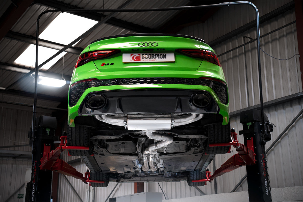 Scorpion Exhausts Cat/GPF-Back - Audi RS3 8Y Saloon / Sedan 21-Current GPF Model 2021-2025