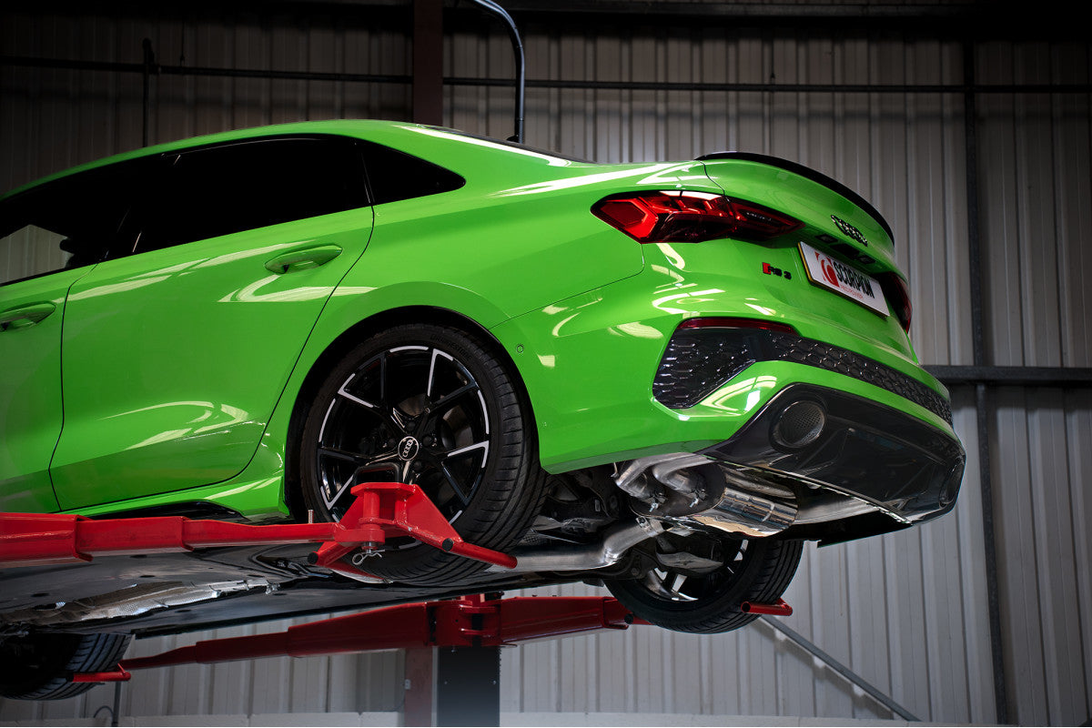 Scorpion Exhausts Cat/GPF-Back - Audi RS3 8Y Saloon / Sedan 21-Current ROW Non-GPF Model 2021-2025