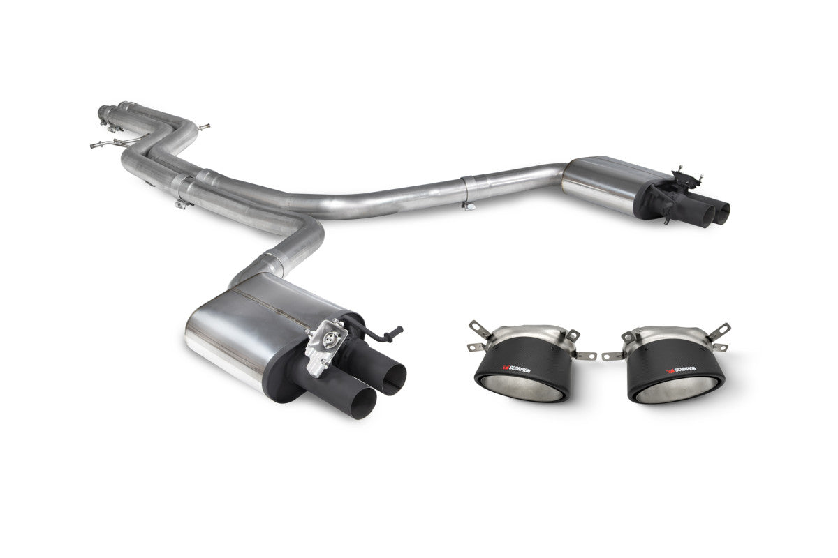 Scorpion Exhausts Half System - Audi RS7 C7 4.0 TFSI Biturbo Quattro 2013-2018