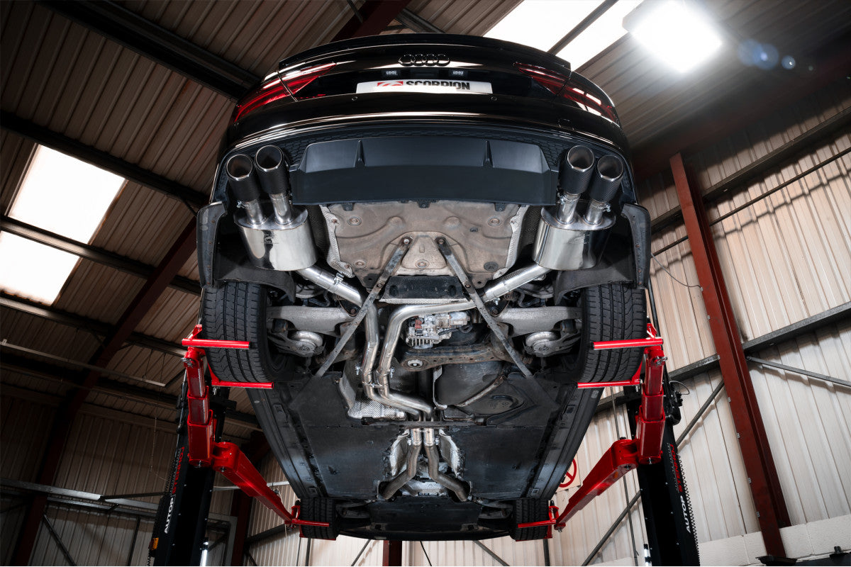 Scorpion Exhausts Half System - Audi S7 C7 4.0 TFSI Biturbo Quattro 2012-2018
