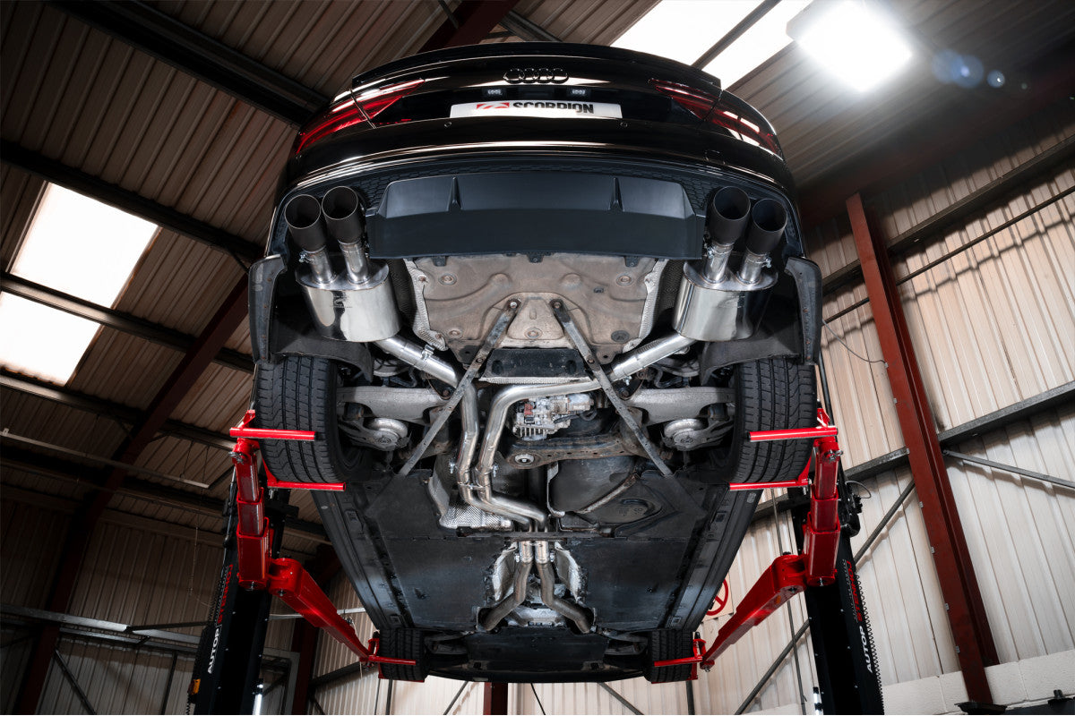 Scorpion Exhausts Half System - Audi S7 C7 4.0 TFSI Biturbo Quattro 2012-2018