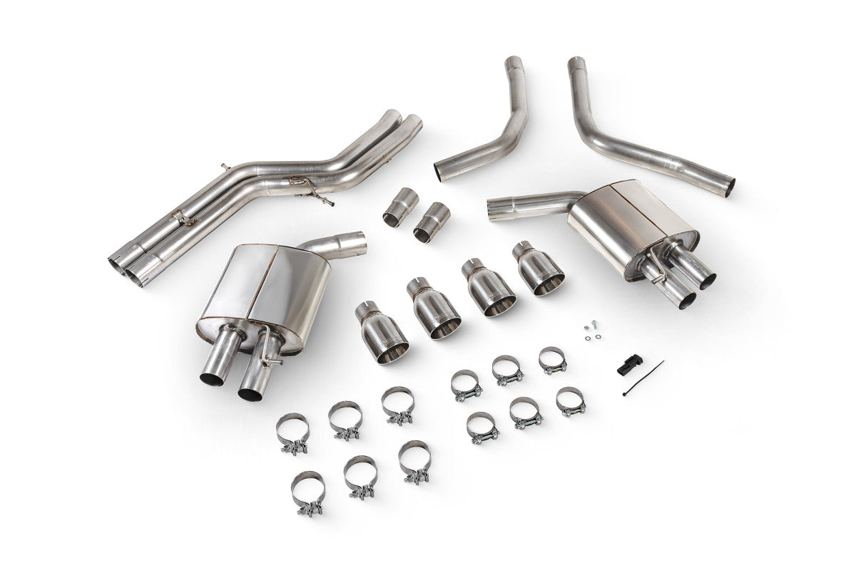 Scorpion Exhausts Half System - Audi S7 C7 4.0 TFSI Biturbo Quattro 2012-2018