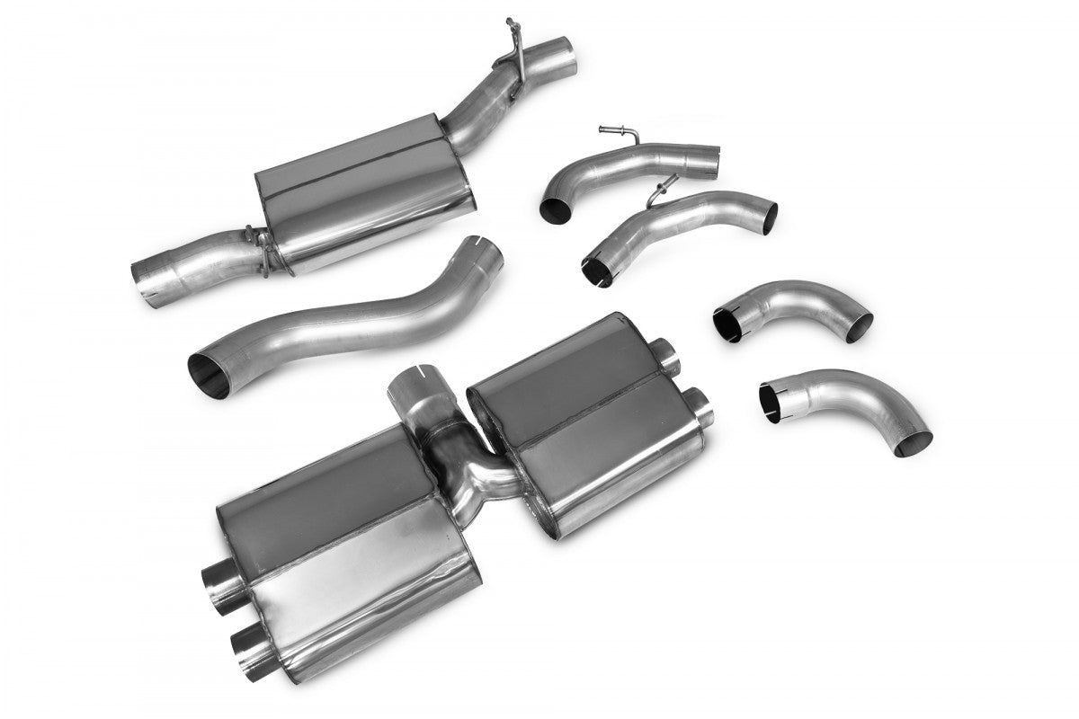 Scorpion Exhausts Cat/GPF-Back - Audi S3 2.0TFSi 8Y Quattro (Sportback) GPF Model 2020-2025