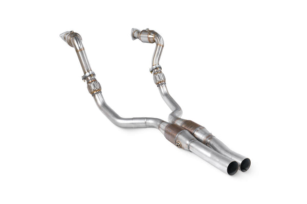 Scorpion 2.5" Downpipes With Sports Cats In Front Pipes - Audi S4 3.0 TFSI V6 Quattro & Avant B8/B8.5 09-16 / S5 3.0 TFSI V6 Quattro 8T Coupe 12-17 (2009–2017)