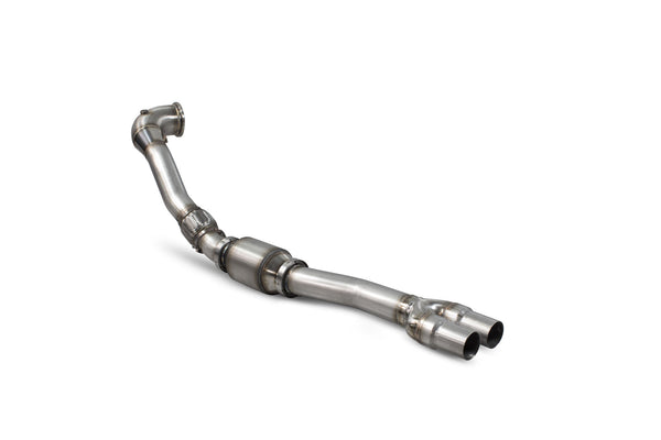 Scorpion 4" Downpipe With A High Flow Sports Catalyst - Audi RS3 8V Facelift / TTRS MK3 (Non GPF models) (2017–2018)