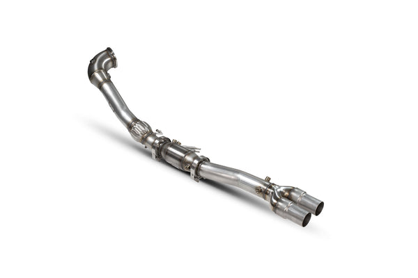 Scorpion 4" Downpipe With Sports Catalyst (GPF Removed) - Audi RS3 8V Sportback & Saloon / TTRS MK3 / RS3 8Y Sportback & Saloon (2019–2025)