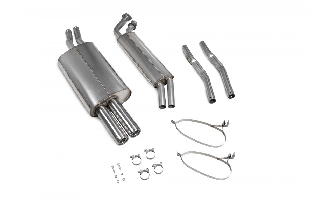 Scorpion Exhausts Half System - BMW E30 325 85-88 incl Cabrio & Touring 1985-1988
