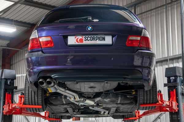 Scorpion Cat-Back Exhaust - BMW E46 320/325/330 RWD Petrol (2000–2006)