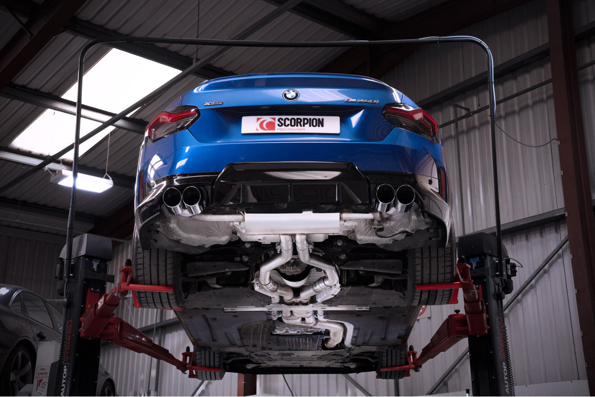 Scorpion Exhausts Cat/GPF-Back - BMW G42 M240i GPF Model 2021-2025