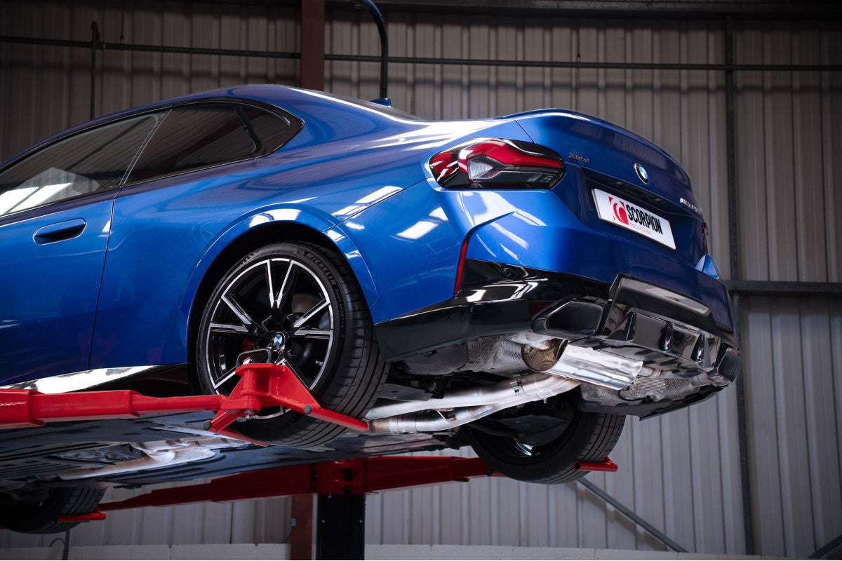 Scorpion Exhausts Cat/GPF-Back - BMW G42 M240i GPF Model 2021-2025